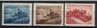 Czechosłowacja 1952 Mi 724-726 Czyste **