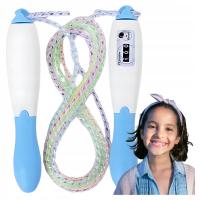 Скакалка со счетчиком регулируемая различные цвета для детей на День детей