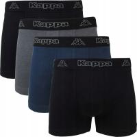 Kappa bokserki majtki męskie bawełniane 4pak