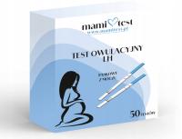Тест на овуляцию LH x50 шт. тесты на фертильные дни овуляции MamiTest