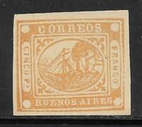 Argentyna, Buenos Aires, Mi: AR-BA 4, 1858 rok