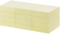 Липкие заметки желтый 38x50 мм 1200 шт блок Блокнот офис депо