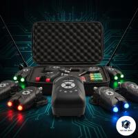 ZESTAW SYGNALIZATORÓW RUMPOL 3+1 CZUJNIK ZMIERZCHU CENTRALKA WODOODPORNA