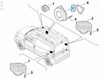 Głośnik Fiat Fiorino Doblo Alfa Romeo 4C