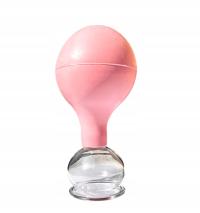 BAŃKA PRÓŻNIOWA SZKLANA Z GRUSZKĄ Ø 43 mm rozm. 4