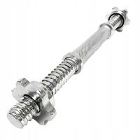 Гриф короткий для гантелей грифик штанга 30мм 36см