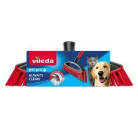 Vileda Pet Pro Szczotka Gumowa Aways Clean Do Zamiatania Sierści Zapas Głow