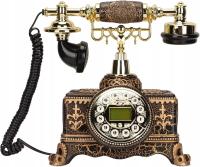 Telefon retro, prosty w obsudze retro przewodowy