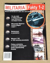 MILITARIA I FAKTY NR 1-2/2001 100% PROFESJONAL B.CIEKAWY Z KOLEKCJI PIĘKNY