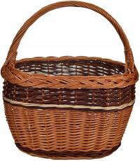 Большая корзина корзина для грибов для леса плетеная семейная польский шоппинг пикник