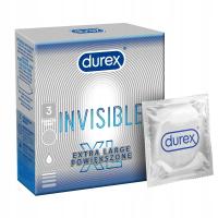 DUREX презервативы Invisible XL большие тонкие 3 шт