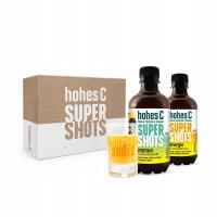 HOHES C - SUPER SHOTS - 2 x 330 ml Energie + Immun + szklanka gratis !