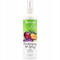 TROPICLEAN PIES I KOT PURE PLUM DEZODORUJĄCY SPRAY DLA ZWIERZĄT 236ML