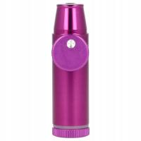 Snow Sniffer Buteleczka do tabaki z aplikatorem METALOWA Purple