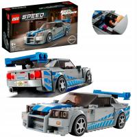 LEGO NISSAN SKYLINE GT-R 34 СЛИШКОМ БЫСТРО СЛИШКОМ ЯРОСТНО