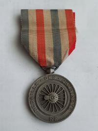 Medaille Des Cheminots 1942 - Francja