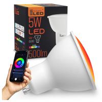 Светодиодная лампа GU10 RGB CCT White WiFi TUYA SMART Smart Halogen 5W
