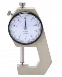 MINI GRUBOŚCIOMIERZ ZEGAROWY 0-20mm/0,1mm Głowica punktowa mikrometr