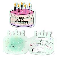Приглашения на День Рождения для детей на день рождения торт