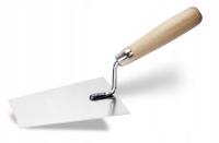 Kielnia murarska trapezowa stal nierdzewna 180mm STAINLESS