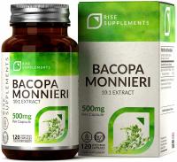 Bacopa Monnieri 120 Kapsułek po 500mg Rise Supplements