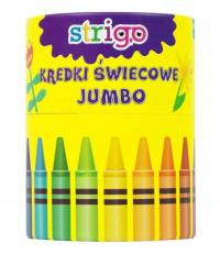 Kredki świacowe Jumbo 36 sztuk STRIGO