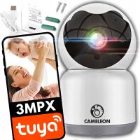 Вращающаяся IP-камера TUYA 3mpx WiFi, внутренняя радионяня ULTRA HD