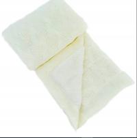 Kocyk Niemowlęcy Pleciony z Wełną 90x100 cm