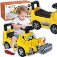 Jeździk CHODZIK DLA DZIECI samochód autko pojazd walec dźwięki klakson