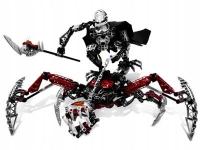 LEGO Bionicle 8764 титановый Vezon Fenrak б / у робот набор полный