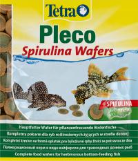 TETRA PLECO SPIRULINA WAFERS 15g POKARM DLA GLONOJADÓW / ZBROJNIKÓW