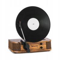 Gramofon w stylu retro Auna Verticalo SE, USB BT