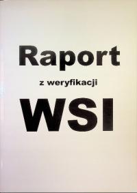 Raport o weryfikacji WSI