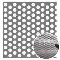 BLACHA PERFOROWANA 1000 x 1000 OCYNKOWANA OCYNK Gr 1,5 mm Rv 10-15 KOŁA 10