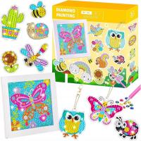 Haft Diamentowy dla Dzieci Mozaika Diamentowa Zestaw Kreatywny Motyl DIY