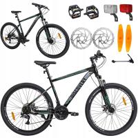 Горный велосипед MTB 27,5 дюймов 21 шестерня амортизация дисковые тормоза 155-180 см