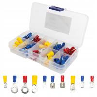 НАБОР ИЗОЛИРОВАННЫХ РАЗЪЕМОВ НАБОР 80 ШТ. ОРГАНАЙЗЕР