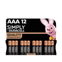 12x Bateria alkaliczna AAA (LR3) 1.5 V Duracell