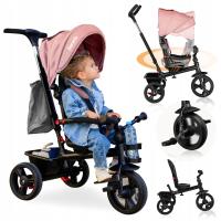 ДЕТСКИЙ ТРЕХКОЛЕСНЫЙ ВЕЛОСИПЕД С РЕГУЛИРУЕМЫМ КОЗЫРЬКОМ LIONELO