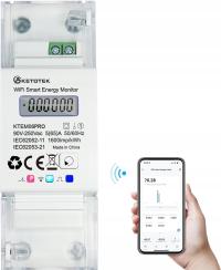 Licznik KETOTEK 220 V IP20 63 A