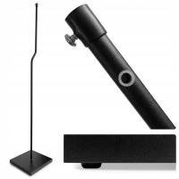 Uchwyt do kolumn głośnikowych czarny 100 cm 1 kg