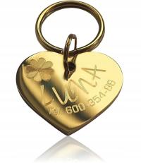 IDENTYFIKATOR ADRESÓWKA dla Kociaka Psiaka elegancka wyjątkowa stalowa LUX