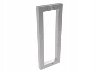 POCHWYT DRZWI SZKLANYCH ANTABA SZKŁO T:8-12 SATYNA