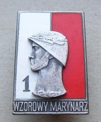 Odznaka Wzorowy Marynarz 1 klasy wz. 1961