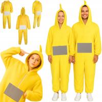 STRÓJ PIŻAMA ONESIE KIGURUMI TELE TUBIŚ KOMBINEZON MIŚ PLUSZ L XL 170 176