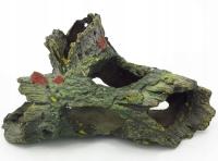 Dekoracja do akwarium ozdoba akwarystyczna korzeń z otworami 16cm 8820D