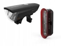 Zestaw lampek rowerowych KROSS Quark SET 1.0