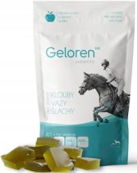Коллаген для лошадей Geloren Horse Ha Contipro яблочные желе 450 г. 60 шт