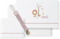 Interbaby Zestaw 3 bawełnianych prześcieradeł do łóżeczka