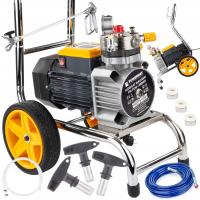 МАЛЯРНЫЙ АГРЕГАТ ГИДРОДИНАМИЧЕСКИЙ ПИСТОЛЕТ 1500 ВТ ШЛАНГ 15 М 225BAR 3X СОПЛО